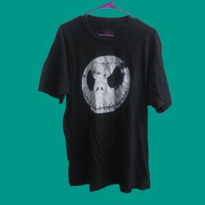 Nightmare Before Christmas short sleeve graphic t-shirt jack in black size XL.